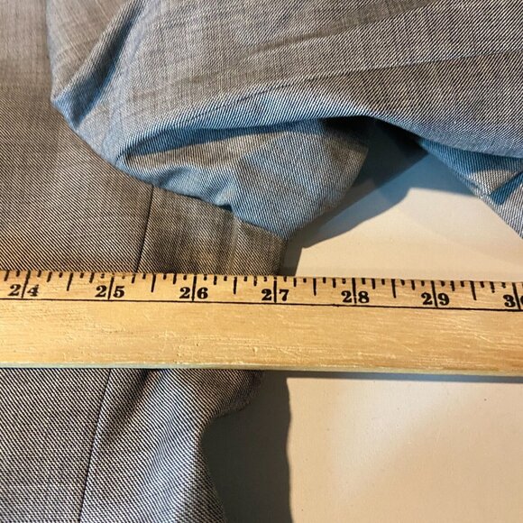 Lauren Ralph Lauren Men 52R Suit Jacket Slim Blazer Sport Coat Gray Career Work - Picture 4 of 11